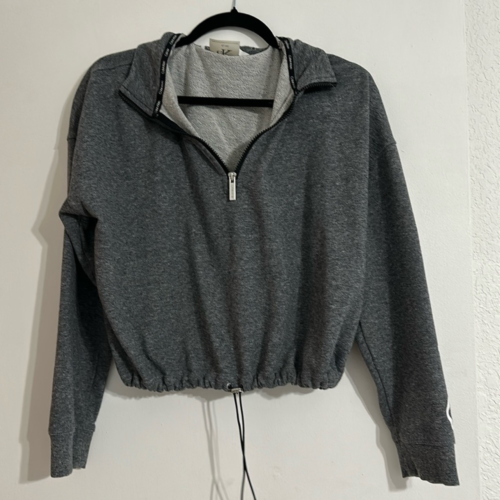 Calvin Klein Cinched Waist Pullover